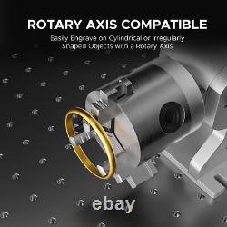 OMTechT Galvo 50W Split Fiber Laser Marking Marker with 7.9x7.9 Working Area