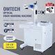 Omtech 30w 7.9 X7.9 Fiber Laser Marking Machine Metal Marker With Rotary Axis