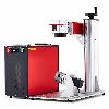 Omtech 30w 7x7 Jpt Mopa M7 Fiber Laser Engraver Marking Machine With Rotary Axis