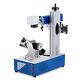 Omtech 30w Fiber Laser Marking Machine 7.9x 7.9 Metal Marker With Rotary Axis