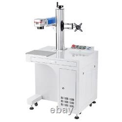 OMTech 30W Fiber Laser Marking Machine Metal 6.9 x6.9 with Premium Accessories