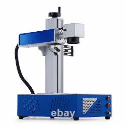 OMTech 30W Fiber Laser Marking Metal Non-Metal Laser Marker Engraver 7.9x 7.9