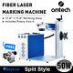 Omtech 50w 12x12 In. Fiber Laser Marking Machine For Metal Steel W Rotary Axis A