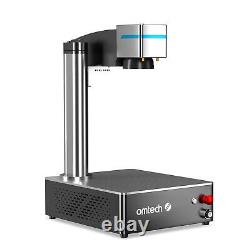 OMTech 50W Fiber Laser Engraver 5.9x5.9 Metal Marking Machine for Steel & More