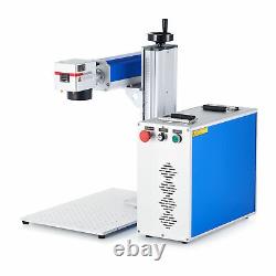 OMTech 50W Fiber Laser Engraving Marking Machine 7.9x7.9 Metal Marker Engraver