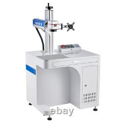OMTech 50W Metal Marking Machine Workstation 12x12 Fiber Laser Engraving Machine