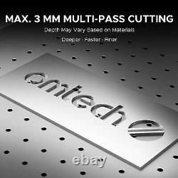 OMTech 5.9x5.9 Fiber Laser Engraver 30W Laser Engraver Cutter for Metal Marking