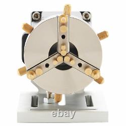 OMTech 80mm Jewelry Marking Tool 360 Rotary Axis for Fiber Laser Marker Engraver