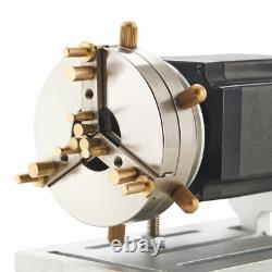 OMTech 80mm Jewelry Marking Tool 360 Rotary Axis for Fiber Laser Marker Used