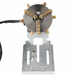 OMTech 80mm Jewelry Marking Tool 360 Rotary Axis for Fiber Laser Marker Used