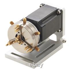 OMTech 80mm Jewelry Marking Tool 360 Rotary Axis for Fiber Laser Marker Used