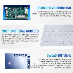 OMTech Desktop 30W Fiber Laser Marker Metal Laser Engraving Tool 7x7 Workbed