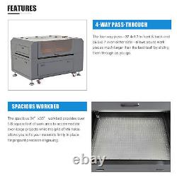 OMTech FW6090-30 Raycus 30W 24x35 Fiber Laser Marker Engraver with Motorized Z