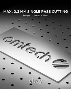 OMTech Fiber Laser Engraver 20W Metal Marking Etching Cutting Machine w Red Dot