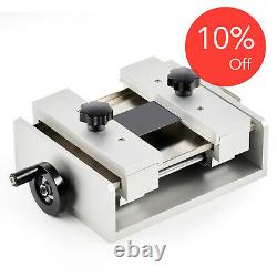 OMTech Fiber Laser Metal Vise with Dust Tray for Fiber Laser Marker Engraver