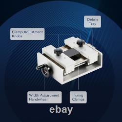 OMTech Laser Engraver Vise Metal Sheet Holder for Fiber Laser Marking Machines