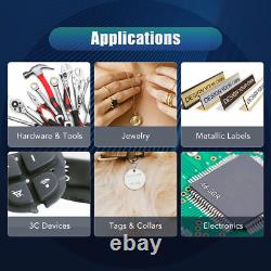 OMTech Laser Engraver Vise Metal Sheet Holder for Fiber Laser Marking Machines