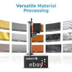 OMTech MOPA 60W Autofocus Fiber Laser Marking Machine Used