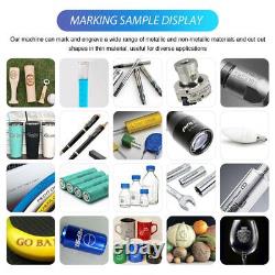 OMTech Rotaion Axis Rotary for 80W 60W 50W 30W 20W Fiber Laser Marking machine