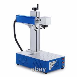 OMTech Split Fiber Laser Marking Machine 30 Watt 7.9x7.9 Metal Marker Engraver