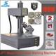 Portable 100w Jpt Auto Focus Fiber Laser Marking Machine Color Marker Engraver