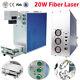 Portable 20w Fiber Laser Machine Laser Engraver Printer Metal Marking Engraving