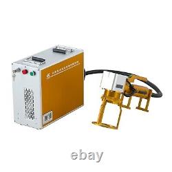 Portable 50W Raycus Fiber Laser Marking Machine for Big Parts Engraving