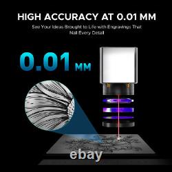 Preenex 20W Fiber Laser Marking Machine for Metal Steel 4.3x4.3 with Rotary Axis