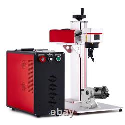 Preenex 30W JPT MOPA Fiber Laser Engraver Electric Lifting Color Marking Etch