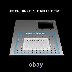Preenex 60W 7x7 Mopa Fiber Laser Marking Machine Metal Engraver with Lightburn