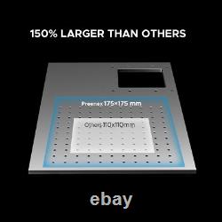 Preenex 60W Fiber Laser Metal Marking Machine 6.9x6.9 Desktop 60W MOPA Engraver
