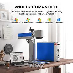 Preenex Desktop 20W Fiber Laser Engraver for Etching Marking Steel Gold & More