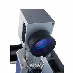 Preenex Split Fiber Laser Marking Metal Engraver 7.9 × 7.9 30W with Rotary Axis