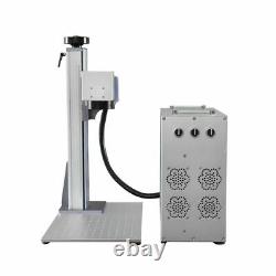 Protable 30W 300300/110110 Fiber Laser Marking Engrave Machine For Metal Steel