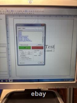 Pryor Desktop Fiber Laser Marking System Motorized Z Axis IPG Laser Complete