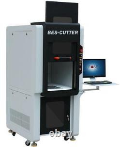 Q Series Galvo Fiber Laser Marker 20w-100w Desktop Enclosed Type