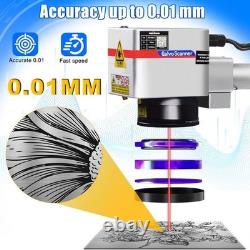Raycus 30W Fiber Laser Marking Machine Metal Laser Engraver 110mm lens BJJCZ US