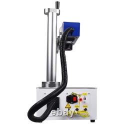 Raycus 30W Fiber Laser Marking Machine Metal Laser Engraver 110mm lens BJJCZ US