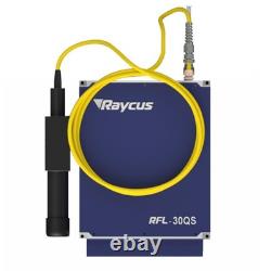 Raycus 30W Fiber Laser Marking Machine Metal Laser Engraver 110mm lens BJJCZ US