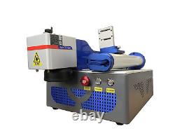 Raycus 30W Fiber Laser Marking Machine Rotary Axis Metal Steel Marking Ezcad 2