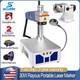 Raycus 30w Portable Fiber Laser Marking Engraving Machine Metal Desktop Marker