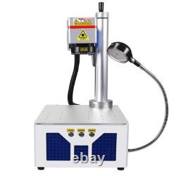 Raycus 30W Portable Fiber Laser Marking Engraving Machine Metal Desktop Marker