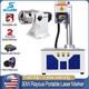 Raycus 30w Portable Fiber Laser Marking Machine Metal Engraving Desktop Marker