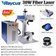Raycus 30w Qb Fiber Laser Marking Machine Laser Marker Rotary Axis Ezcad2 Us