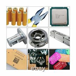 Raycus 30W QB Fiber Laser Marking Machine Laser Marker Rotary axis EZCAD2 US