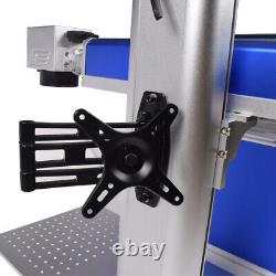 Raycus 30W QB Laser Fiber Marking Machine 300/110mm Field Lens EzCad2 Metal INUS