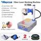Raycus 30w Qs Fiber Laser Marking Engraver Machine 200200mm For Metal Foldable