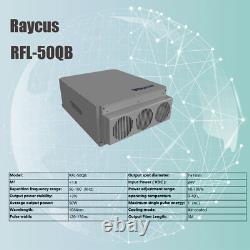 Raycus 50W Fiber Laser Marking Machine 200x200mm Metal Engraver Marker EzCad2