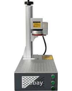 Raycus 50W Fiber Laser Marking Machine Laser Engraver for Metal, Silver, GoldCUT