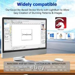 Raycus 50W Fiber Laser Marking Machine Metal Laser Engraver 110/175mm lens US